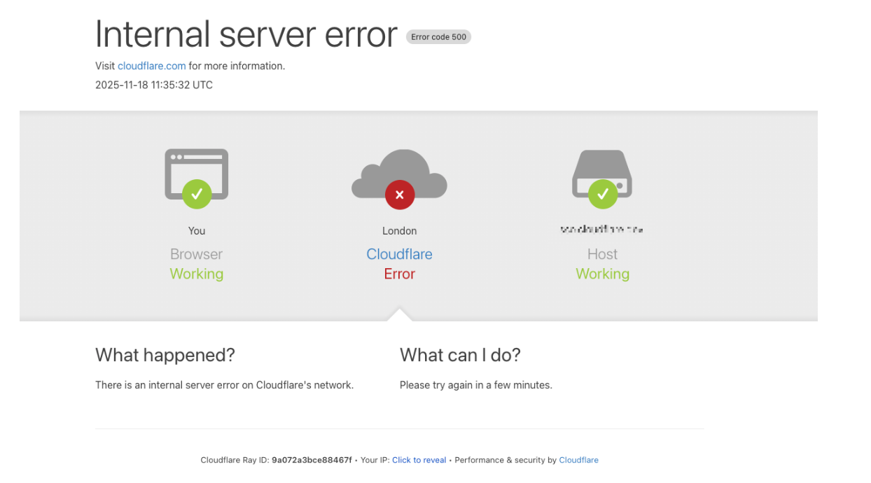 2025年11月18日Cloudflare宕机事故解读